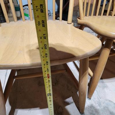 4 Solid wood Chairs