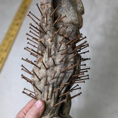 Antique African Nkisi N'Kondi Statue
