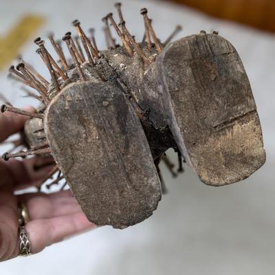 Antique African Nkisi N'Kondi Statue