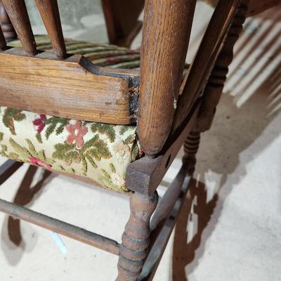 2 Vintage Rocker Rocking Chairs
