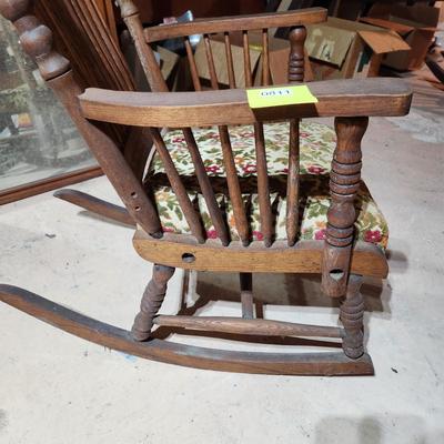 2 Vintage Rocker Rocking Chairs