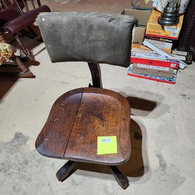 Vintage Sikes Co. Adjustable Swivel Office Chair