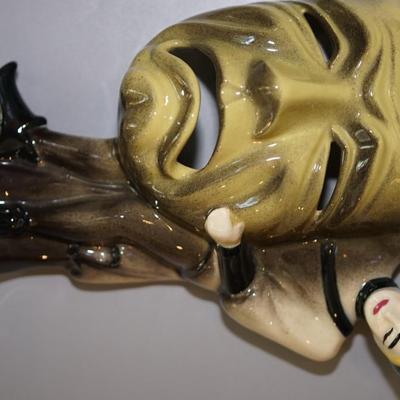 CERAMIC ARTS STUDIO WALL PLAQUES HAMLET & OPHELIA 8"