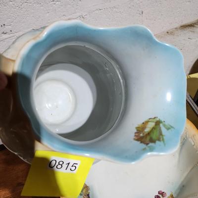 Antique J& G Meakin Ironstone Pitcher & Wash Basin Hanley England