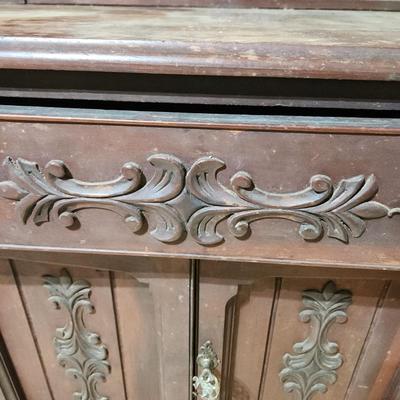 Antique Dry Sink Cabinet 31x17x28