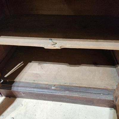 Antique Dry Sink Cabinet 31x17x28