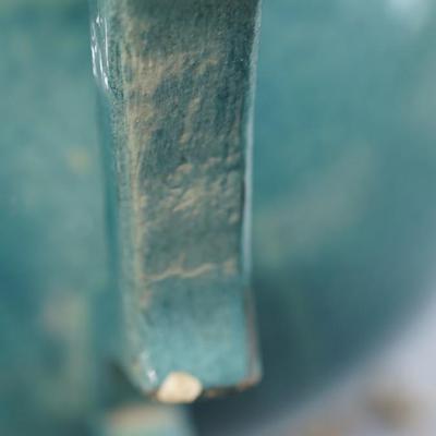 EARLY 1900'S STUNNING PAULINE POTTERY TABLE LAMP - INSERT OF BRASS