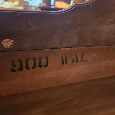 Antique Sideboard Walnut Gum Mahogany Woods 54x22x35
