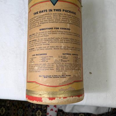 Rare Aunt Sally Rolled Oats Container