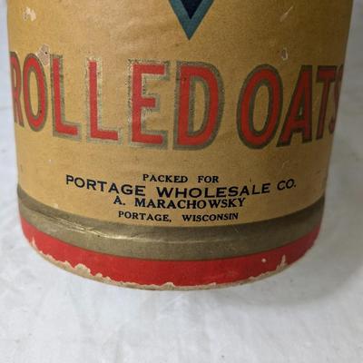 Rare Aunt Sally Rolled Oats Container