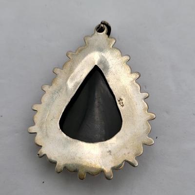 Rings & Pendants - Black & White Stones
