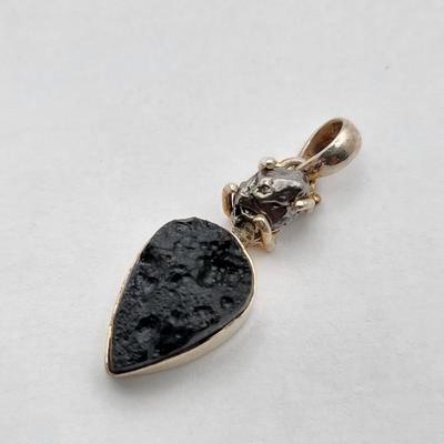Rings & Pendants - Black & White Stones