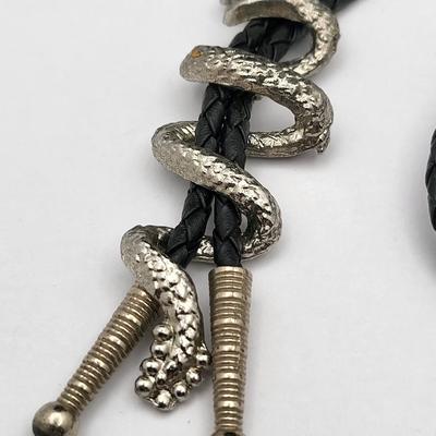 Snake Motif Necklace & Bolo Tie