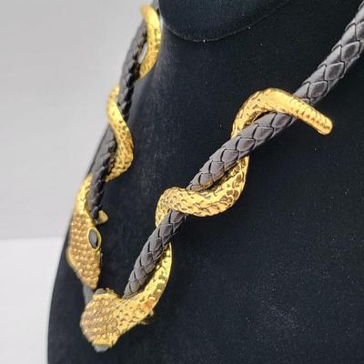 Snake Motif Necklace & Bolo Tie