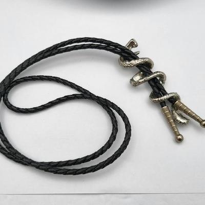Snake Motif Necklace & Bolo Tie