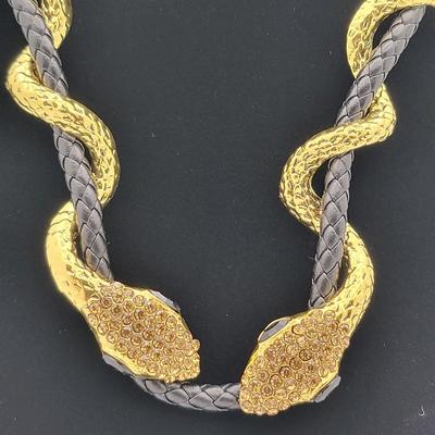 Snake Motif Necklace & Bolo Tie