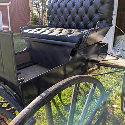 Antique Michigan Buggy Co Horse Drawn Buggy