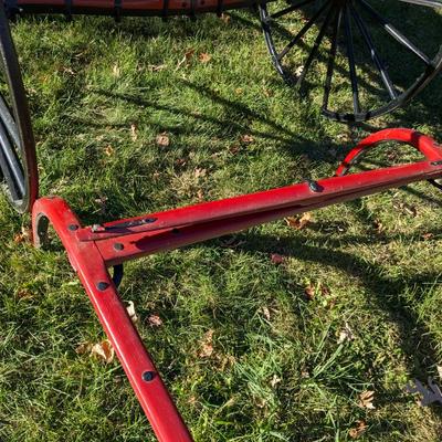 Antique Michigan Buggy Co Horse Drawn Buggy