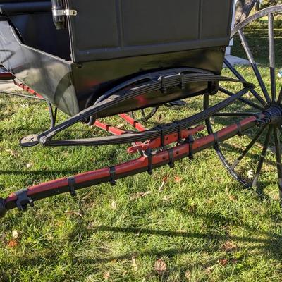 Antique Michigan Buggy Co Horse Drawn Buggy