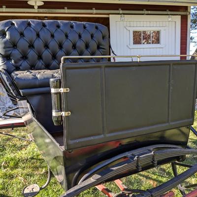 Antique Michigan Buggy Co Horse Drawn Buggy