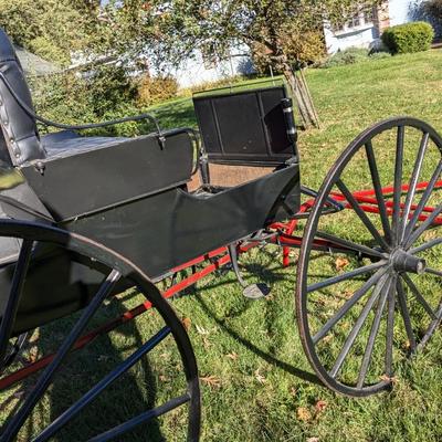 Antique Michigan Buggy Co Horse Drawn Buggy