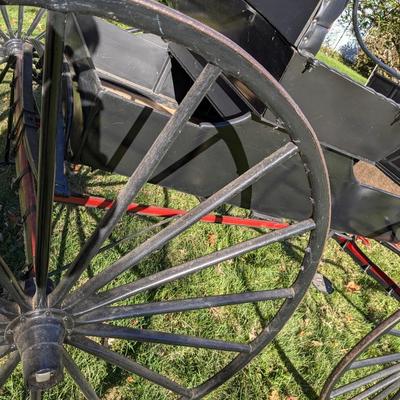 Antique Michigan Buggy Co Horse Drawn Buggy