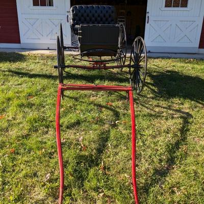 Antique Michigan Buggy Co Horse Drawn Buggy