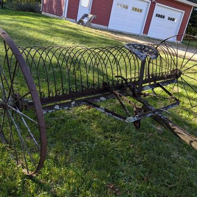 Antique Hay Rake