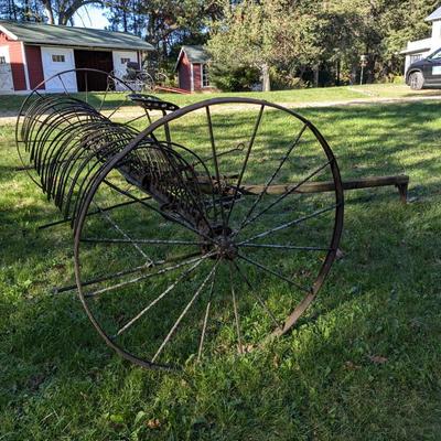 Antique Hay Rake