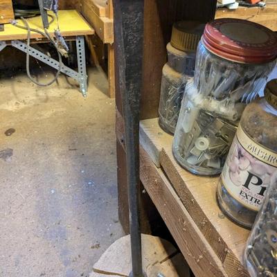 Antique 1912 Blacksmith Leg Box 50# Vise
