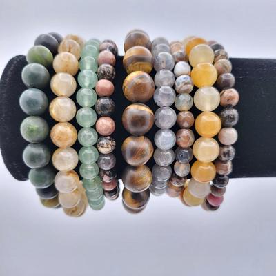 Nine Stone Stretch Bracelets