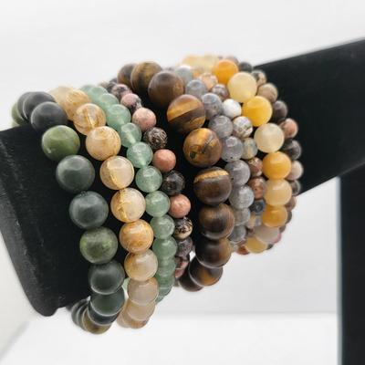 Nine Stone Stretch Bracelets