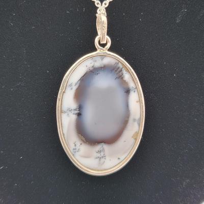 Dendridic Gemstone Necklace & Ring