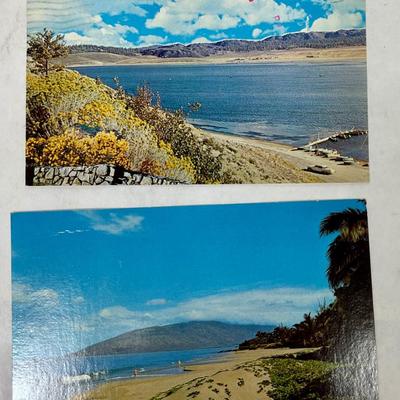 Ephemera Lot - Vintage Postcards, Labels, Party Invitation, etc.
