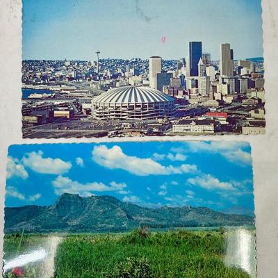 Ephemera Lot - Vintage Postcards, Labels, Party Invitation, etc.