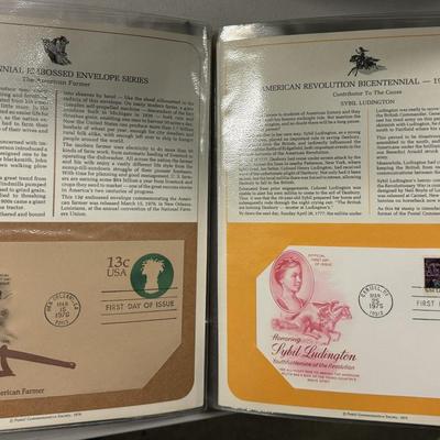 Postal Commemorative Society U.S First Day Covers & Special Covers 1974-1976