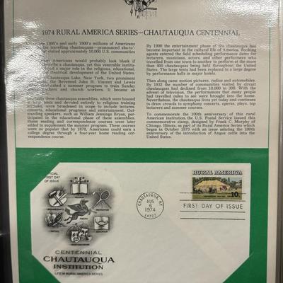 Postal Commemorative Society U.S First Day Covers & Special Covers 1974-1976