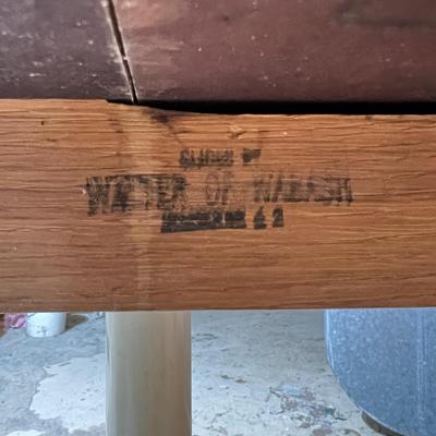 Vintage MCM B. Brody Seating Co. Table - Formica w Metal Base