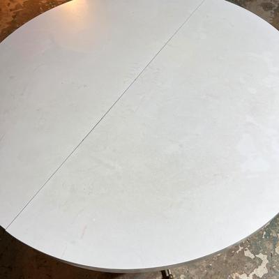 Vintage MCM B. Brody Seating Co. Table - Formica w Metal Base