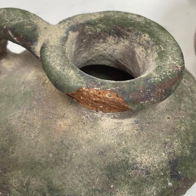 Lot of 3 clay pots from Mexico