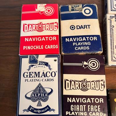 Lot Vintage Playing Cards Poker Chips