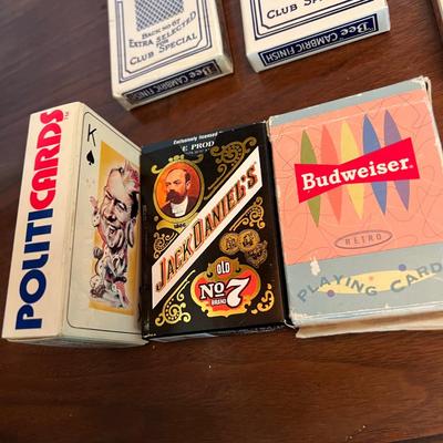 Lot Vintage Playing Cards Poker Chips