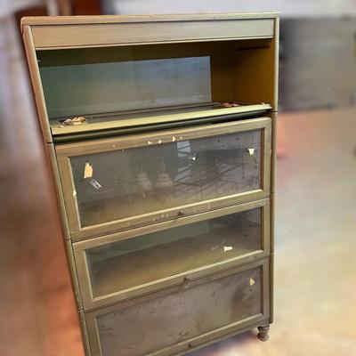 Vintage Barrister Bookcase - 2 Pieces