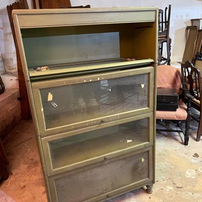 Vintage Barrister Bookcase - 2 Pieces