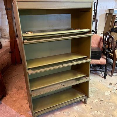 Vintage Barrister Bookcase - 2 Pieces