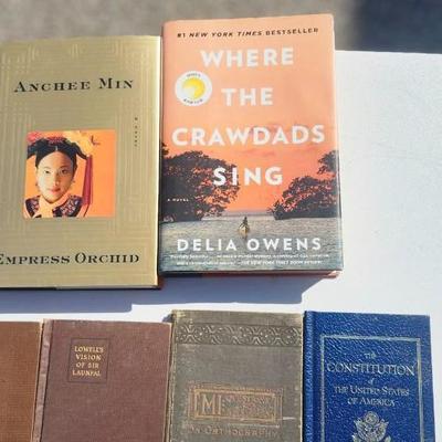 book lot, included vintage with copyright of 1918