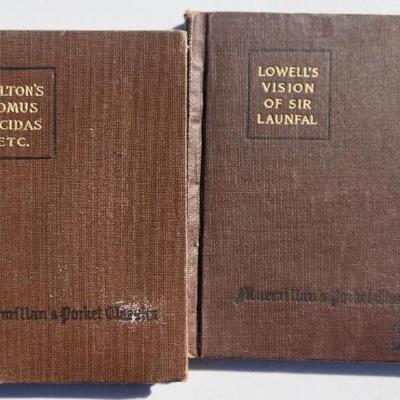 book lot, included vintage with copyright of 1918