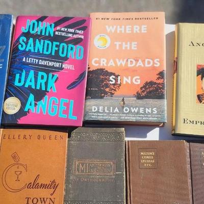 book lot, included vintage with copyright of 1918