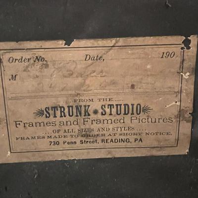 Lot 5 Antique Framed Portraits Photographs