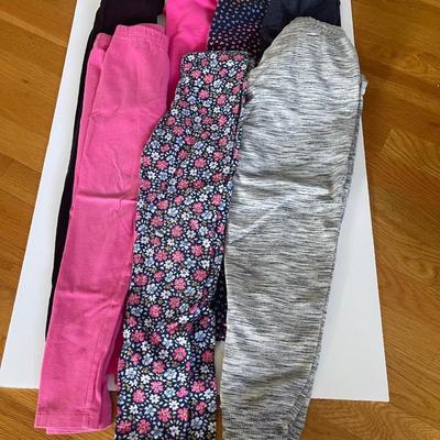 7 Pairs of Leggings Size 6T-8T